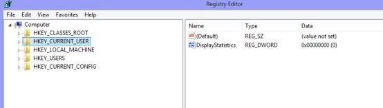 Registry window